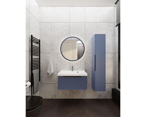 Шкаф пенал La Fenice Simpla 30 FNC-05-SIM-BG-30 подвесной Синий матовый