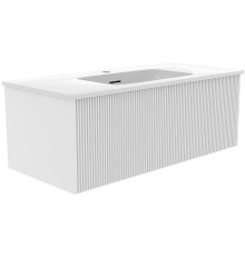 Тумба под раковину La Fenice Terra 100 FNC-01-TER-B-100 подвесная Белая матовая