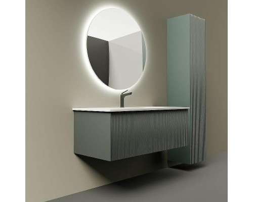 Шкаф пенал La Fenice Terra 30 FNC-05-TER-G-30 подвесной Серо-зеленый