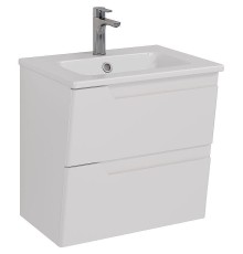 Тумба под раковину Lemark Miano 60 LM06M60T подвесная Белый глянец