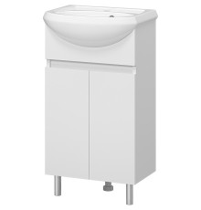 Тумба с раковиной Misty Амур 45 УТ000025516 Белая