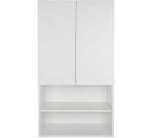 Подвесной шкаф Misty Амур 60 Э-Ам08060-012 над стиральной машиной Белый