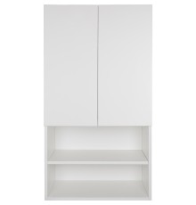 Подвесной шкаф Misty Амур 60 Э-Ам08060-012 над стиральной машиной Белый