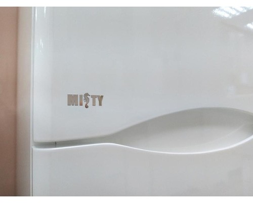Шкаф пенал Misty Элвис 35 R П-Элв-01035-011П Белый глянцевый