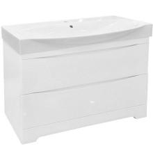 Тумба с раковиной Misty Элвис 105 УТ000003263 Белая