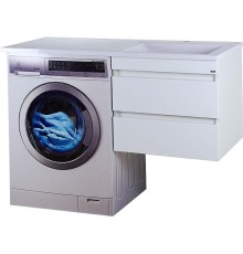 Тумба с раковиной Misty Фостер 120 R УТ000008235 подвесная Белая