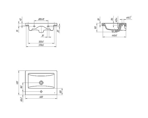 Misty Грей 60 УТ000022655 подвесная