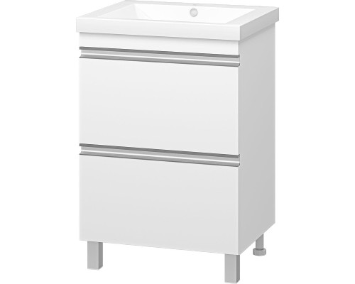 Тумба с раковиной Misty Ингрид 60 УТ000015039 Белая