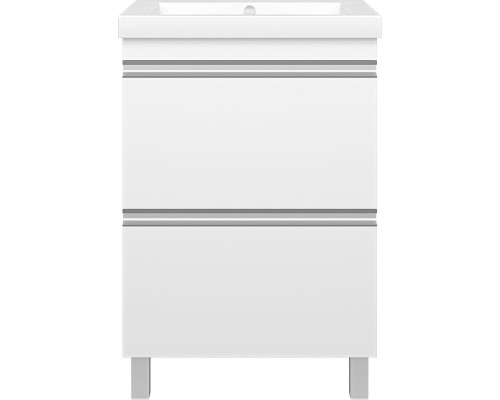 Тумба с раковиной Misty Ингрид 60 УТ000015039 Белая