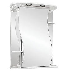 Зеркальный шкаф Misty Лиана 60 R Э-Лиа02060-01СвП с подсветкой Белый