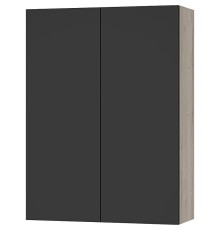 Подвесной шкаф Misty Поло 60 О-Пол08060-014По Антрацит Дуб Галифакс белый