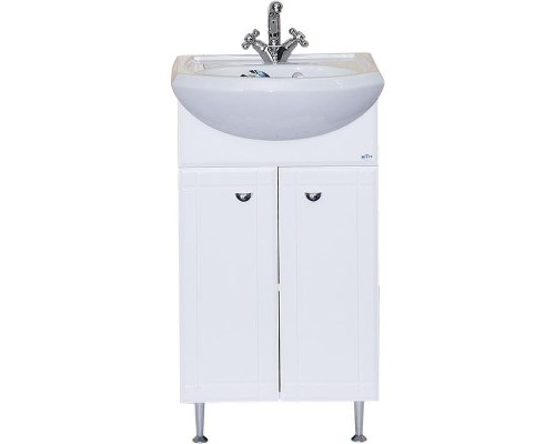 Тумба с раковиной Misty Соло 40 СО000000187 Белая