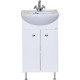 Тумба с раковиной Misty Соло 40 СО000000187 Белая