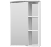 Зеркальный шкаф Misty Венера 55 L П-Внр04055-01СвЛ с подсветкой Белый