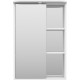 Зеркальный шкаф Misty Венера 55 L П-Внр04055-01СвЛ с подсветкой Белый