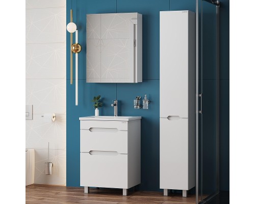 Тумба под раковину Onika Айленд 50 105039 цвет Белый