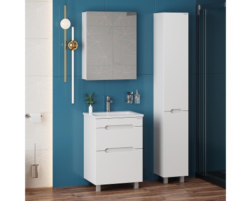 Тумба под раковину Onika Айленд 50 105039 цвет Белый