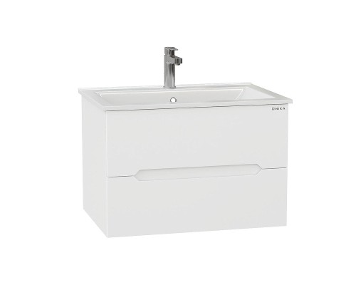 Тумба под раковину Onika Айленд 70 107063 подвесная цвет Белый