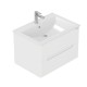 Тумба под раковину Onika Айленд 70 107063 подвесная цвет Белый