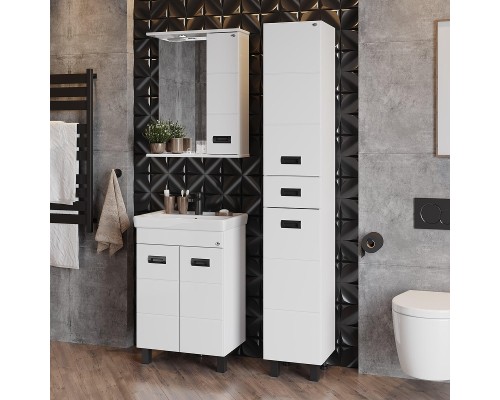 Шкаф пенал Onika Балтика 32 403220 цвет Белый