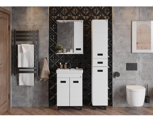 Шкаф пенал Onika Балтика 32 403220 цвет Белый