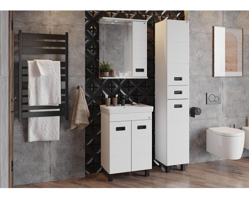 Шкаф пенал Onika Балтика 32 403220 цвет Белый