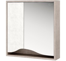 Зеркальный шкаф Onika Брендон 60.00 206084 Камень светлый Бетон крем