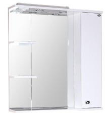 Зеркало со шкафом Onika Эльбрус 80.02 R 208022 с подсветкой Белое