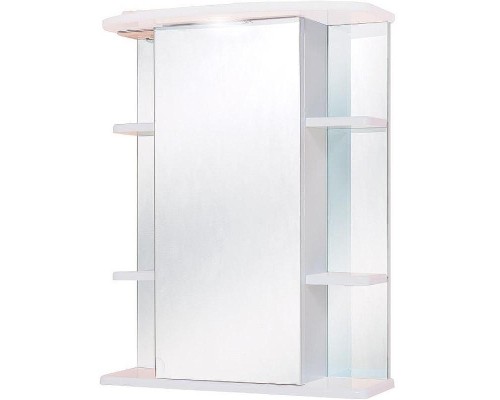 Зеркальный шкаф Onika Глория 60.01 L 206007 с подсветкой Белый