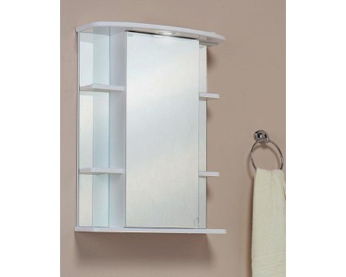 Зеркальный шкаф Onika Глория 60.01 L 206007 с подсветкой Белый