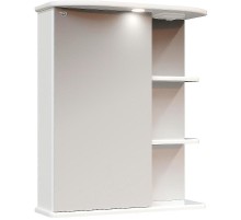 Зеркальный шкаф Onika Карина 60.01 L 206009 с подсветкой Белый