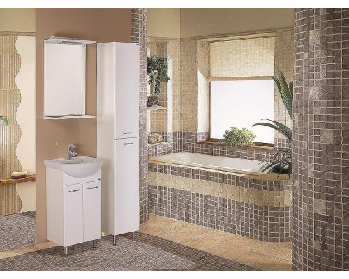 Зеркало Onika Коралл 45.01 204501 с подсветкой Белое