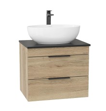 Тумба под раковину Onika Легран 60 106162 подвесная цвет Дуб галифакс
