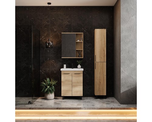 Тумба под раковину Onika Легран 70 107067 цвет Дуб галифакс