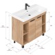 Тумба под раковину Onika Легран 90 109031 цвет Дуб галифакс
