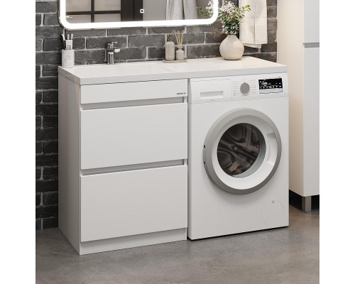 Тумба под раковину Onika Милтон 58 105801 цвет Белый