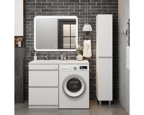 Тумба под раковину Onika Милтон 58 105801 цвет Белый