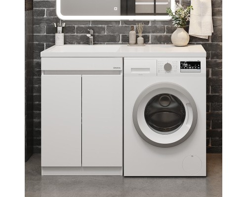 Тумба под раковину Onika Милтон 58 105802 цвет Белый