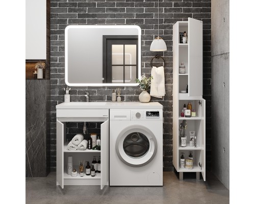 Тумба под раковину Onika Милтон 58 105802 цвет Белый