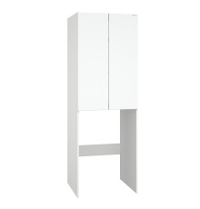 Шкаф пенал Onika Милтон 67 306702 над стиральной машиной цвет Белый