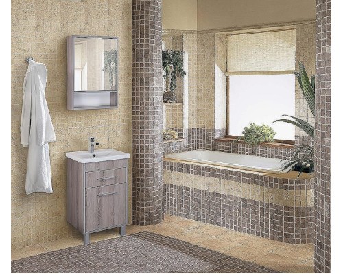 Зеркальный шкаф Onika Натали 50.00 R 205013 Ясень таормина