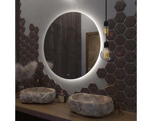 Зеркало Onika Сола 50 205025 с подсветкой с сенсорным выключателем и диммером