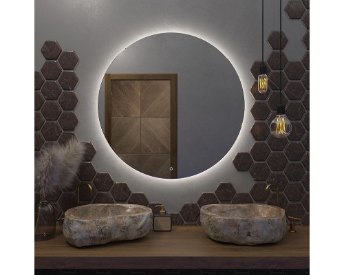 Зеркало Onika Сола 50 205025 с подсветкой с сенсорным выключателем и диммером