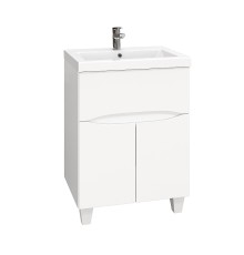 Тумба под раковину Onika Стрим 60 106154 цвет Белый