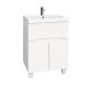 Тумба под раковину Onika Стрим 60 106154 цвет Белый