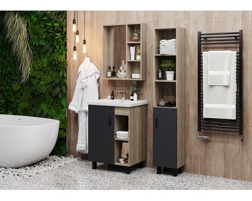 Шкаф пенал Onika Тимбер 30 403067 цвет Дуб сонома