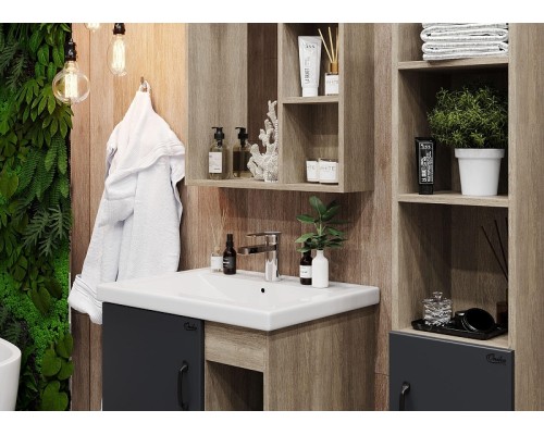 Шкаф пенал Onika Тимбер 30 403067 цвет Дуб сонома