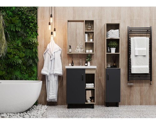 Шкаф пенал Onika Тимбер 30 403067 цвет Дуб сонома