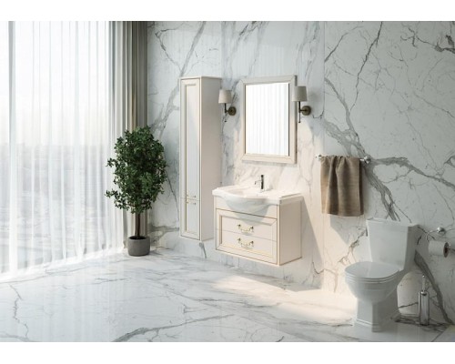 Шкаф пенал Roca America Evolution W 36 L ZRU9302953 подвесной цвет Дуб светлый