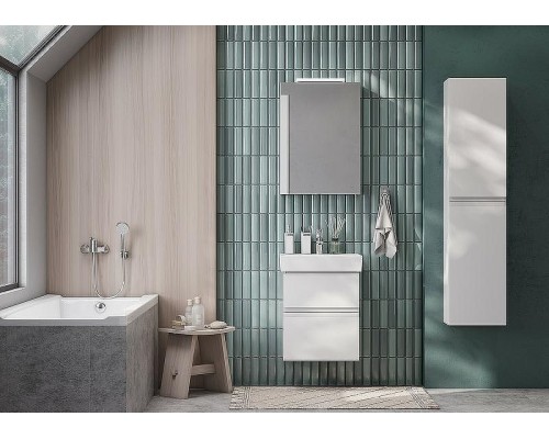 Тумба под раковину Roca Oleta 50 A857638806 подвесная Белый глянец